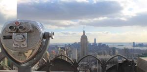 Long lines at the Empire State Building