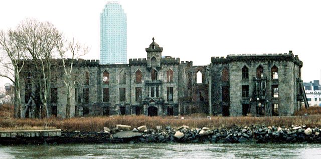 New York City, Roosevelt Island, Smallpox Hospital. Photo by Earnest B